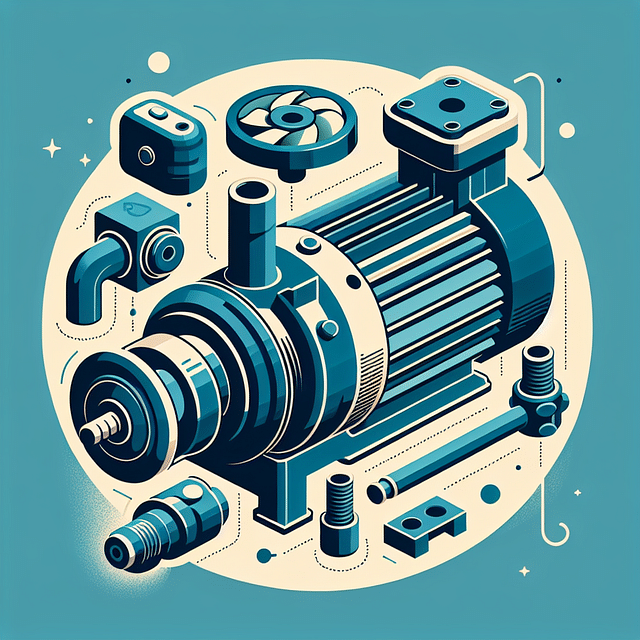 variable speed pool pump in operation