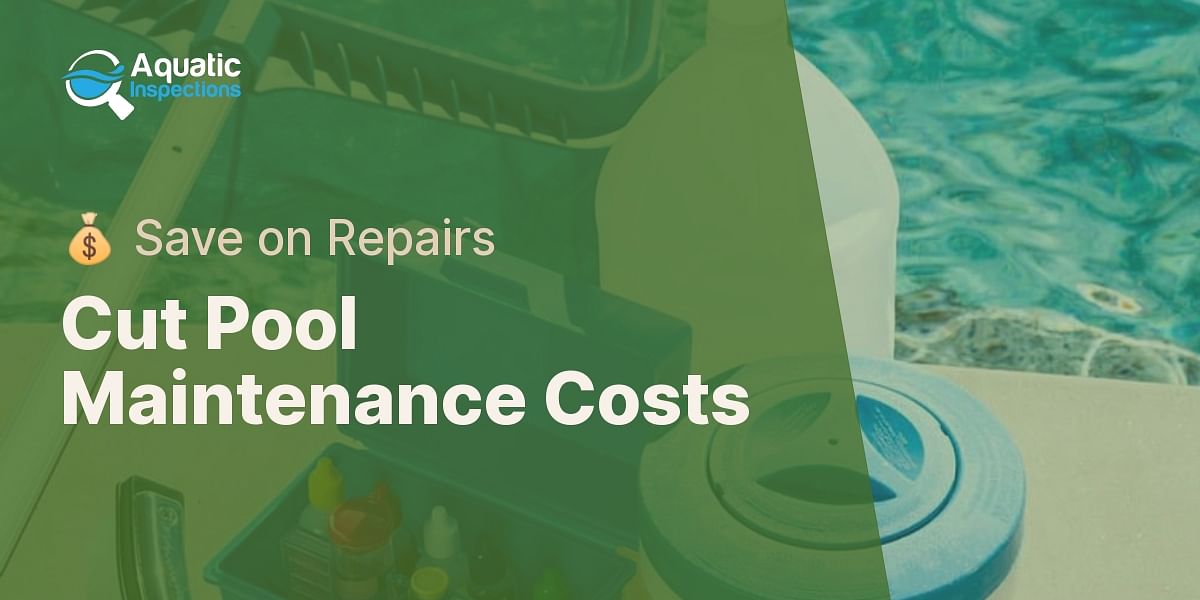 How can I reduce swimming pool maintenance costs?