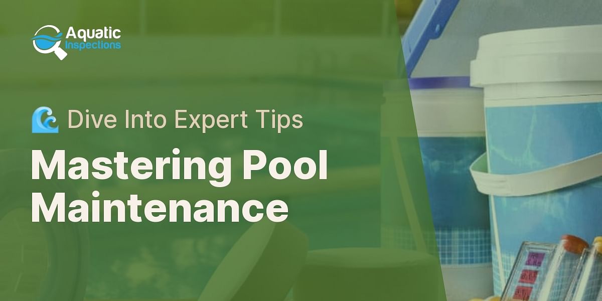 What are the essential pool maintenance steps?