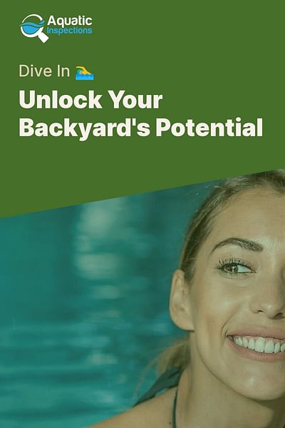 Unlock Your Backyard's Potential - Dive In 🏊‍♂️