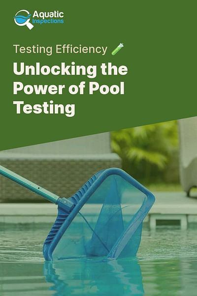 Unlocking the Power of Pool Testing - Testing Efficiency 🧪