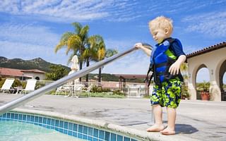 What are some comprehensive pool safety and security measures?